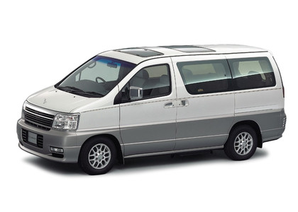 Ворсовые коврики на Nissan Elgrand (E50) 1997&nbsp;-&nbsp;2002 в Туле