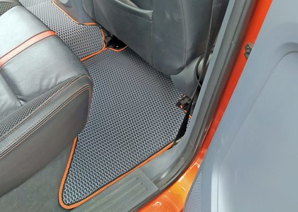 Ворсовые коврики на Ford Ranger III 2011 - 2023 в Туле