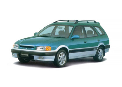 Ворсовые коврики на Toyota Sprinter Carib (E11) 1995 - 2002 в Туле