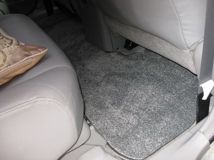 Ворсовые коврики на Toyota Highlander II 2007 - 2013 в Туле